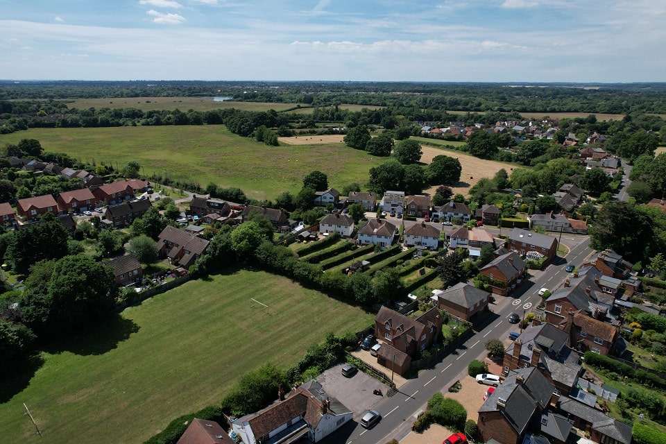 Hurst Village drone Photo