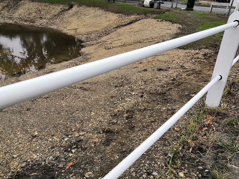 Hurst village pond lifebuoy